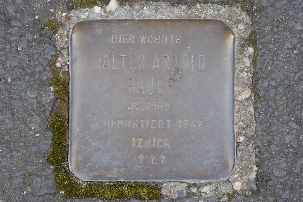 Stumbling Stones Paul-Eber-Straße 1 #4
