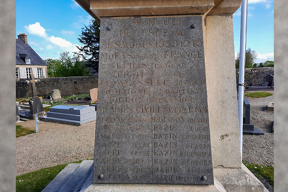 Oorlogsmonument Saint-Marcouf #2