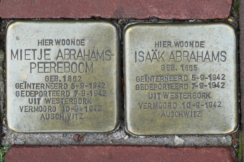 Stolpersteine Waterlooplein voormalig 81-I #1