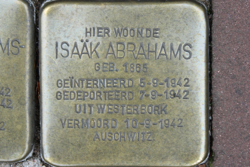 Stolpersteine Waterlooplein voormalig 81-I #3