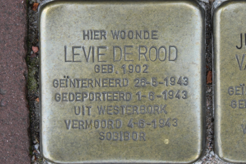 Stolpersteine Waterlooplein voormalig 81-III #2