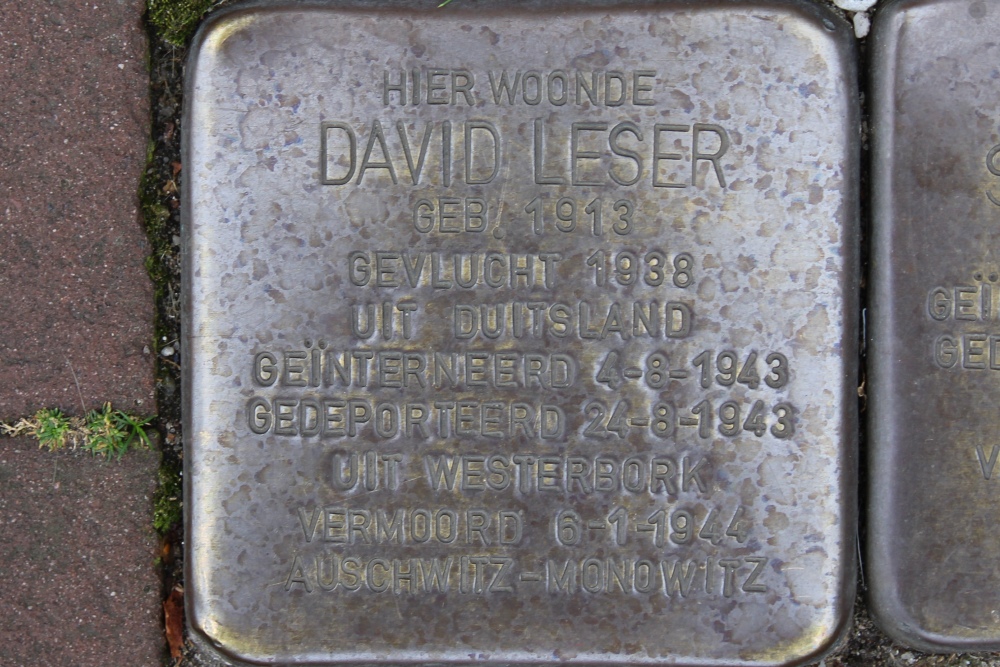 Stolpersteine Waterlooplein voormalig 83-I #2