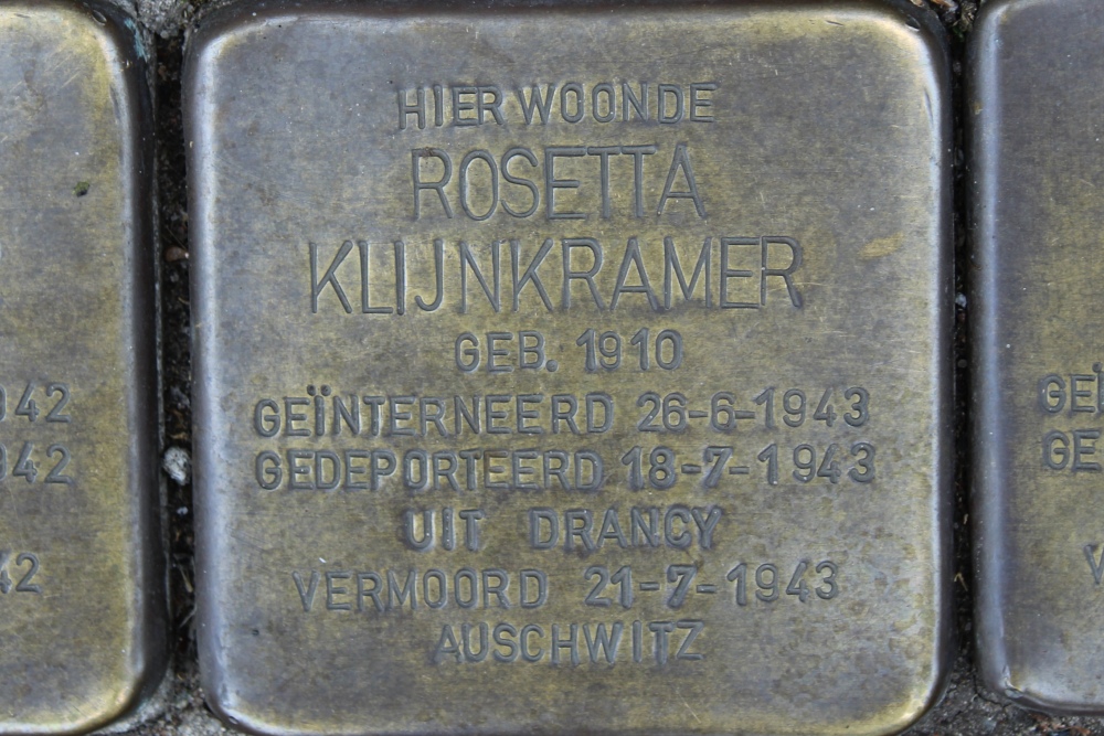 Stolpersteine Waterlooplein voormalig 83-II #4