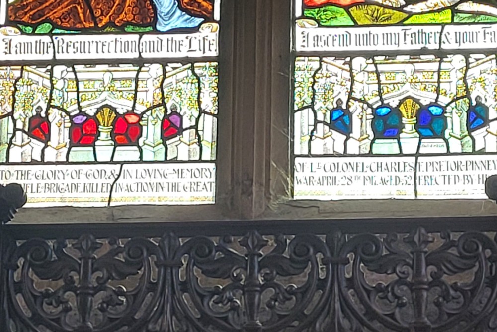 Memorial Windows St Michaels Somerton #2