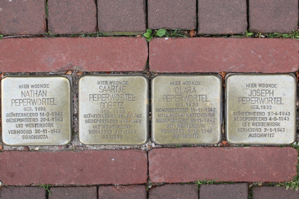Stolpersteine Waterlooplein voormalig 89-I #1