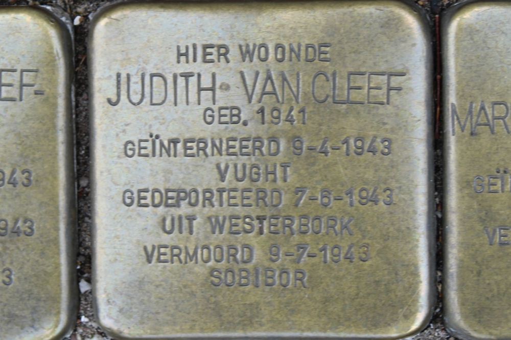Stolpersteine Waterlooplein voormalig 89-III #5