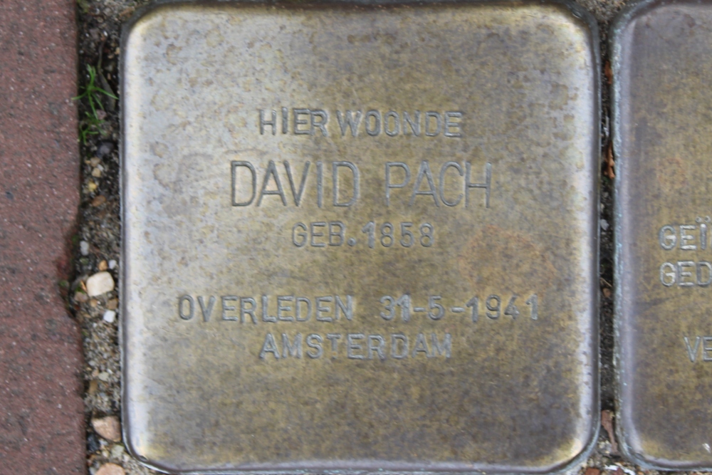 Stolpersteine Waterlooplein voormalig 95-hs #1