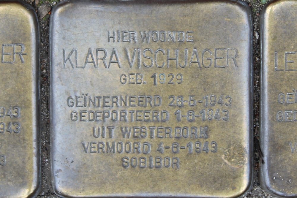 Stolpersteine Waterlooplein voormalig 97-III #4