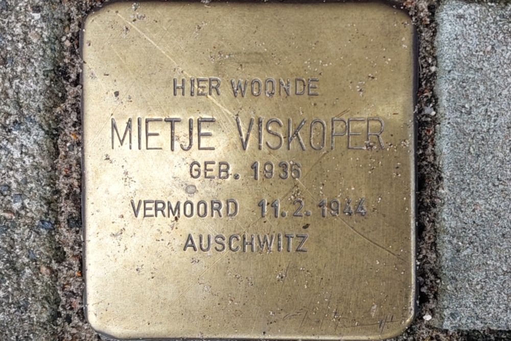 Stolperstein Riedijk 32 #2