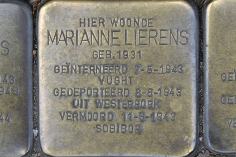 Stolpersteine Waterlooplein voormalig 93-I #3