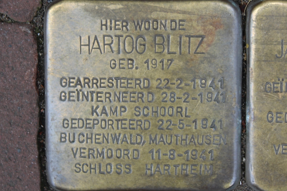 Stolpersteine Waterlooplein voormalig 93-III #2