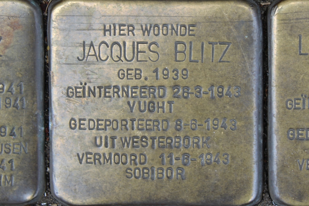 Stolpersteine Waterlooplein voormalig 93-III #3
