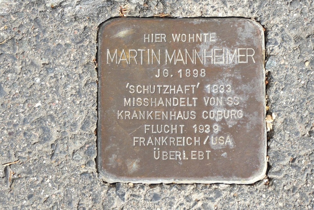 Stolperstein Heiligkreuzstrasse 22 #1