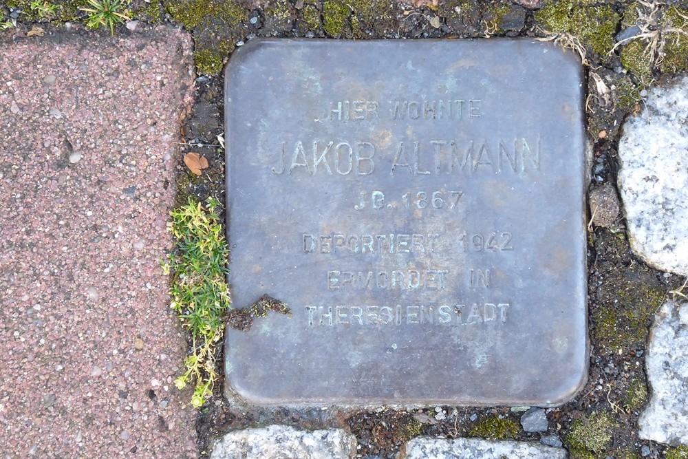 Stolperstein Kreuzwehrstrasse 9  #1