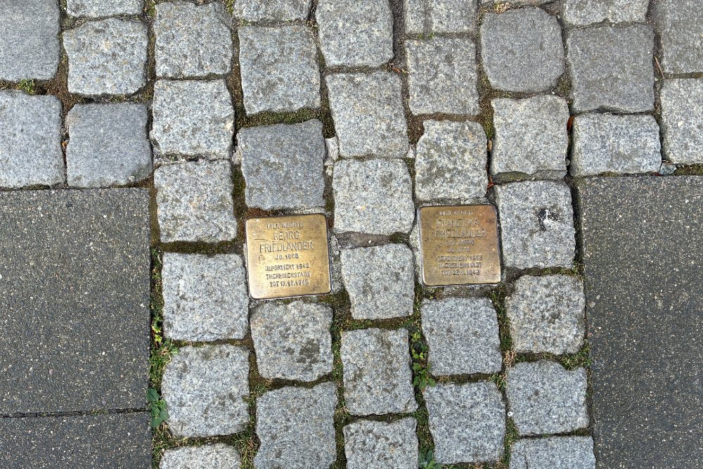 Stumbling Stones Dänische Straße 36 #1