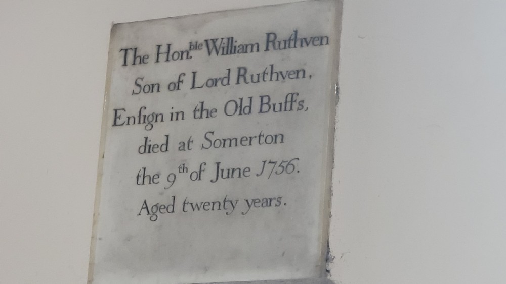 Memorials St Michael and All Angels Somerton #4
