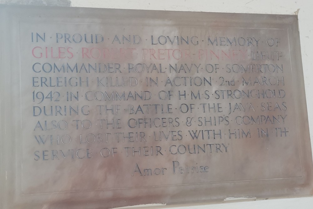 Memorials St Michael and All Angels Somerton #6