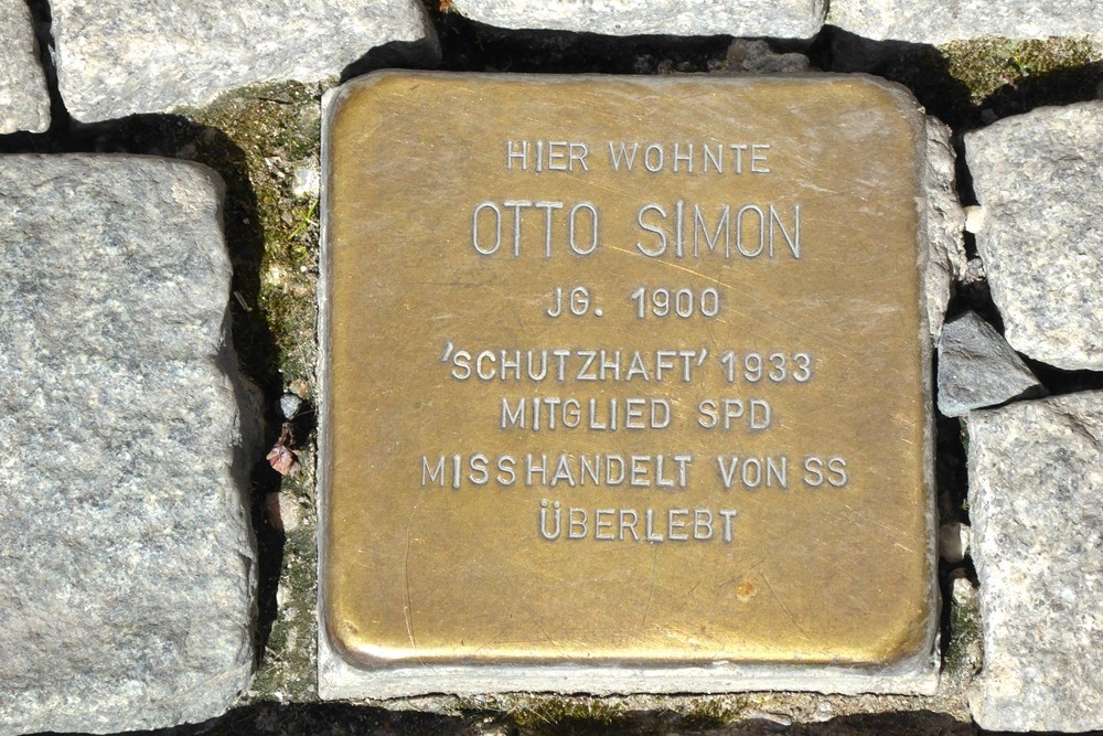 Stumbling Stone Markt 9 #1
