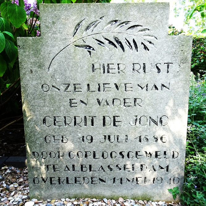 Dutch War Grave Bleskensgraaf #3