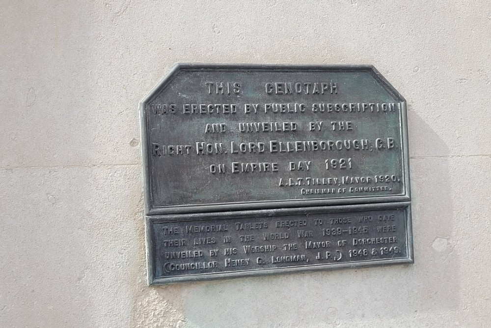 War Memorial Dorchester #3