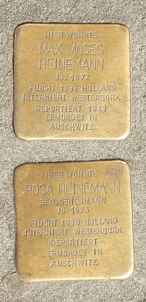 Stolpersteine Holzmarkt 3