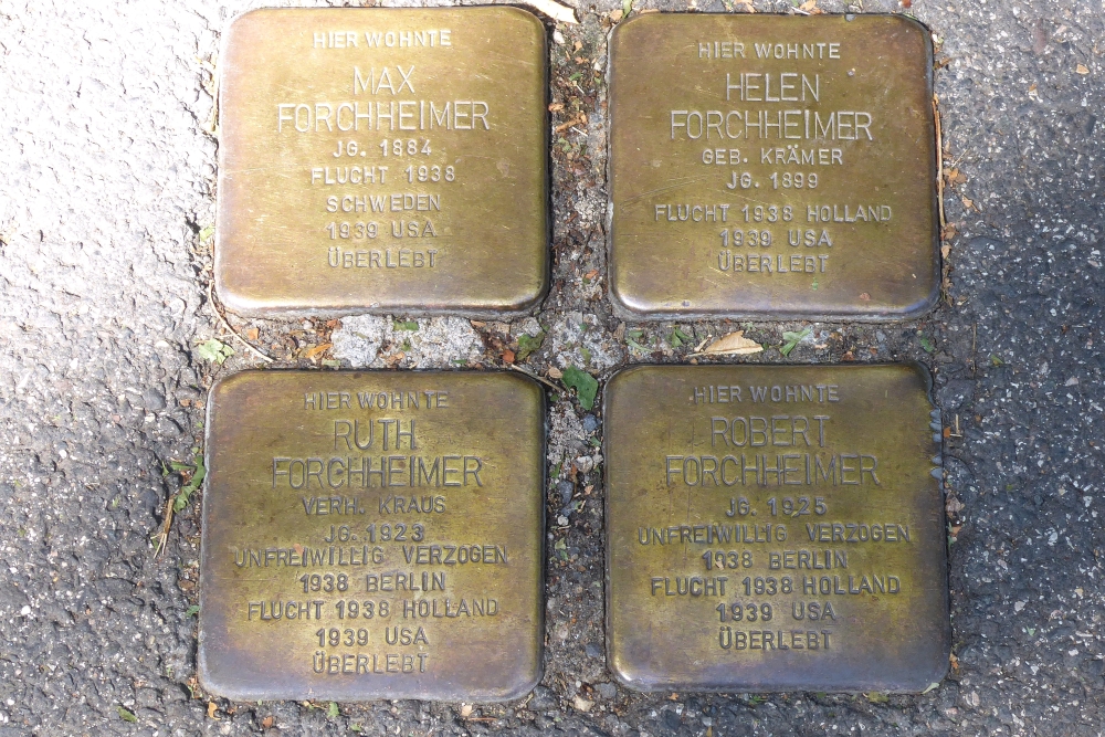 Stumbling Stones Bahnhofstrasse 28   #1