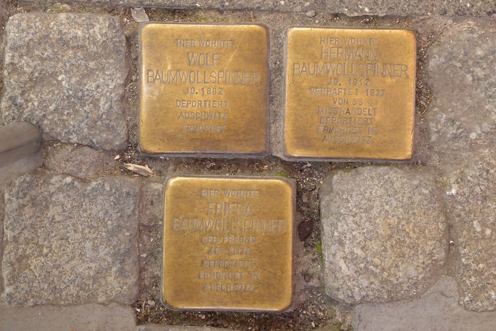 Stumbling Stones Judengasse 8 #1