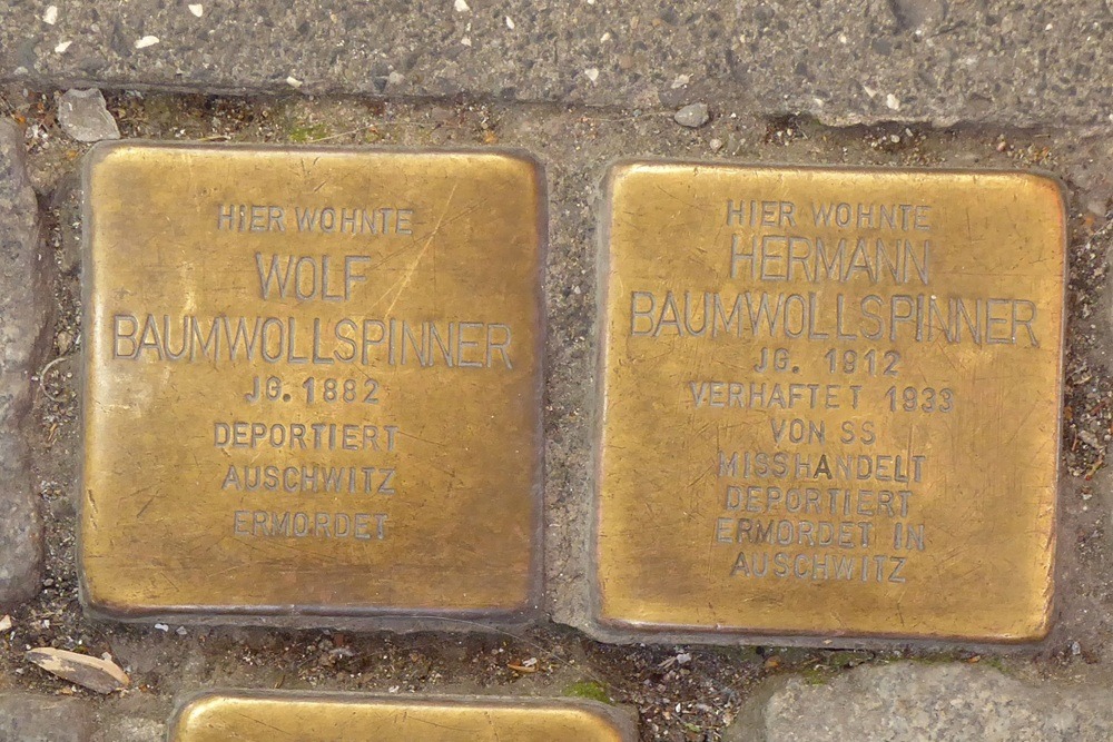 Stumbling Stones Judengasse 8 #3