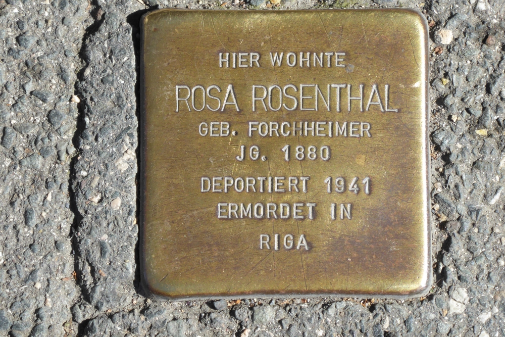 Stumbling Stones Judengasse 20 #4