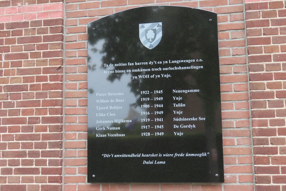 Memorial Langezwaag