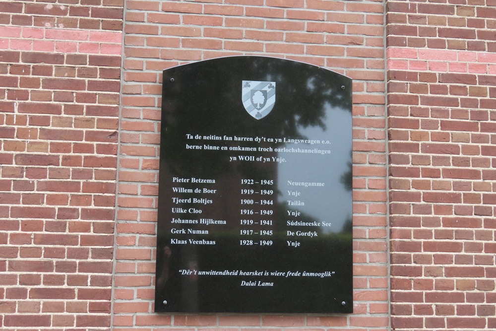 Memorial Langezwaag #2