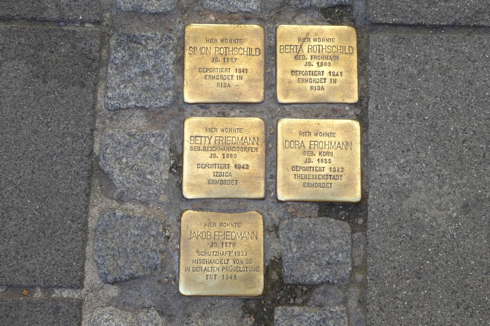 Stumbling Stones Ketschengasse 6 #1