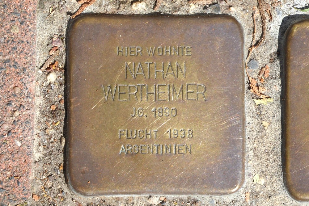 Stolpersteine Raststraße 6 #4