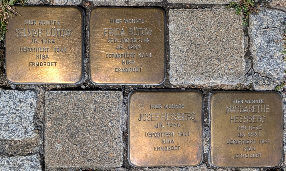 Stolpersteine Friedrichstraße 7 #1