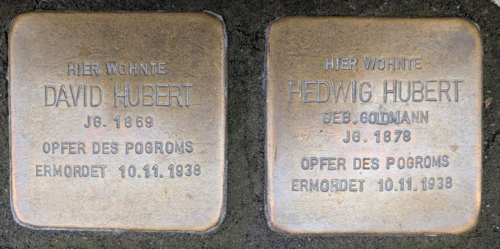 Stolpersteine Griesmühlstraße 6