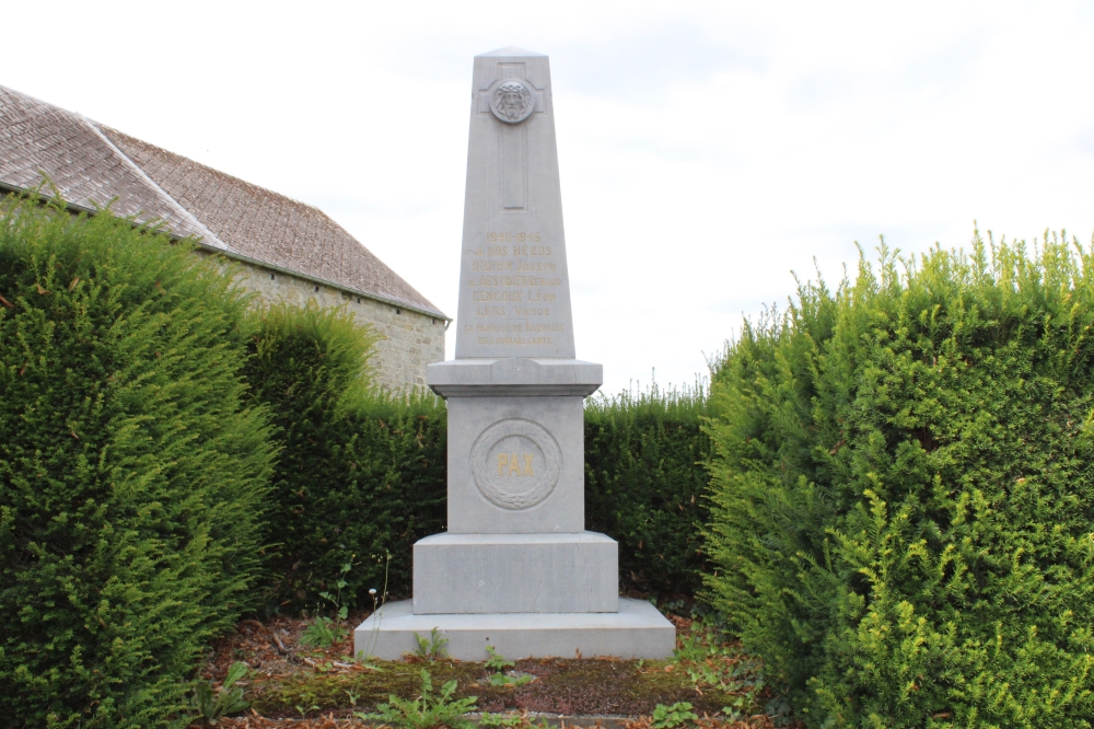 Oorlogsmonumenten Barvaux-en-Condroz #2
