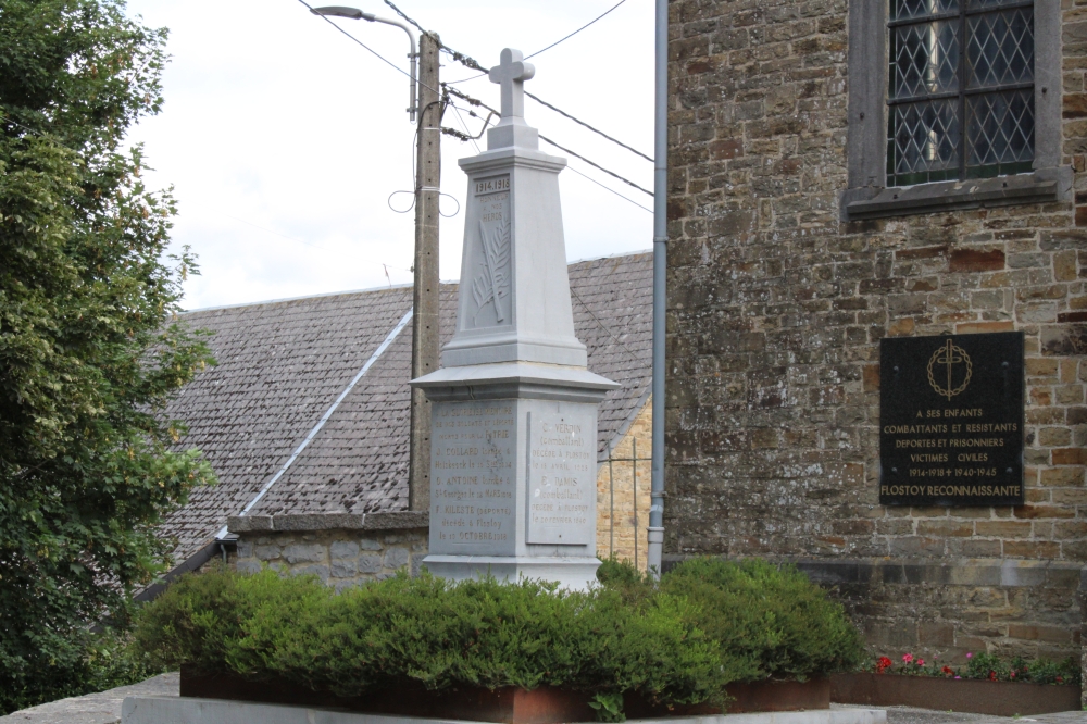 Oorlogsmonumenten Flostoy