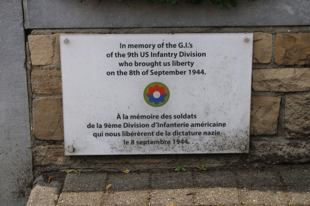 Gedenkteken 9th US infantry Division	 #2