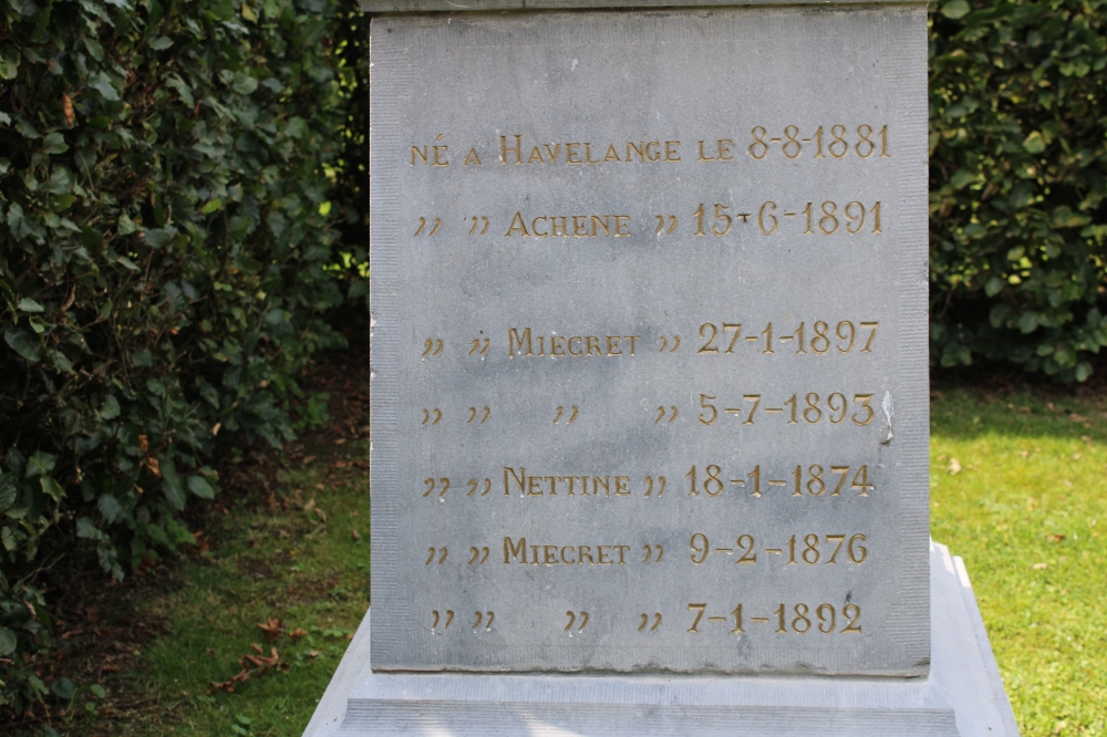 Oorlogsmonument Miécret #3