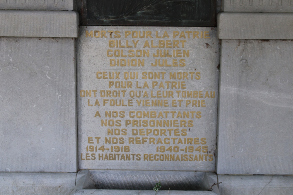Oorlogsmonument Porcheresse #3