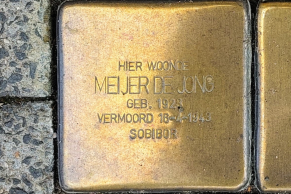 Stumblin Stones Vrankenstraat hoek Marienbornstraat #5