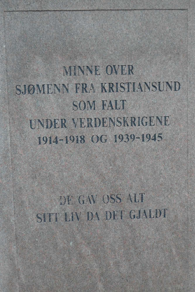 Memorial for the fallen Sailors of Kristiansund #2