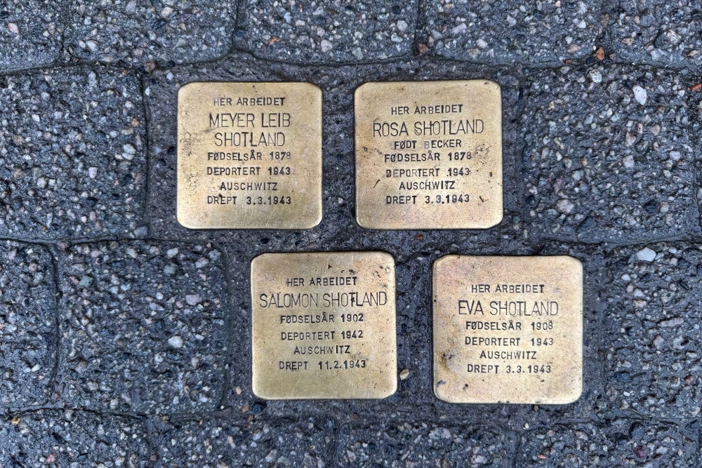 Stumbling Stones Kirkegata 10
