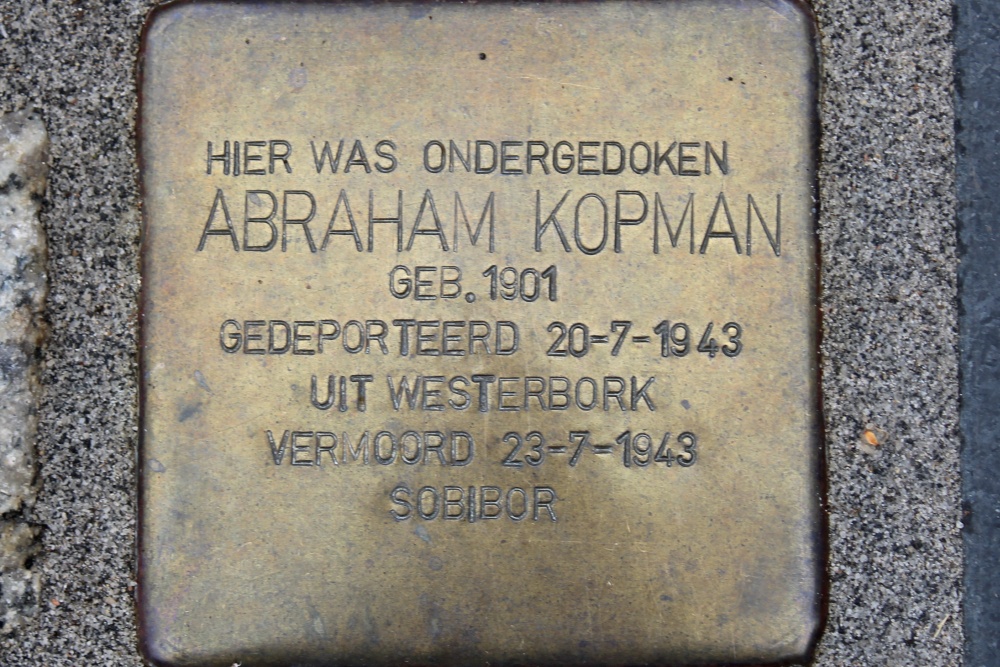 Stolpersteine Zwaluwenweg 1 #3