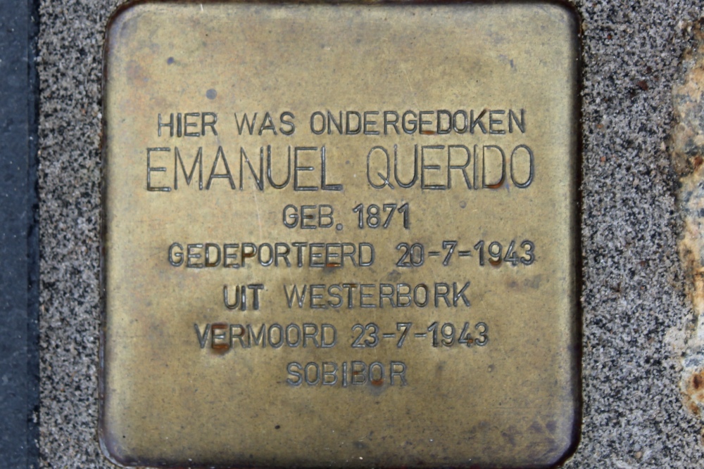 Stolpersteine Zwaluwenweg 1 #6