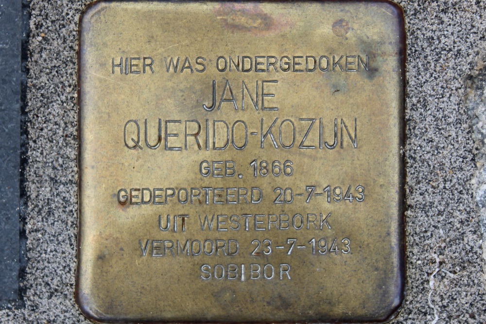 Stolpersteine Zwaluwenweg 1 #7