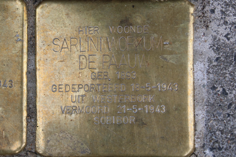 Stolpersteine Nieuwe ’s-Gravelandseweg 40 #3