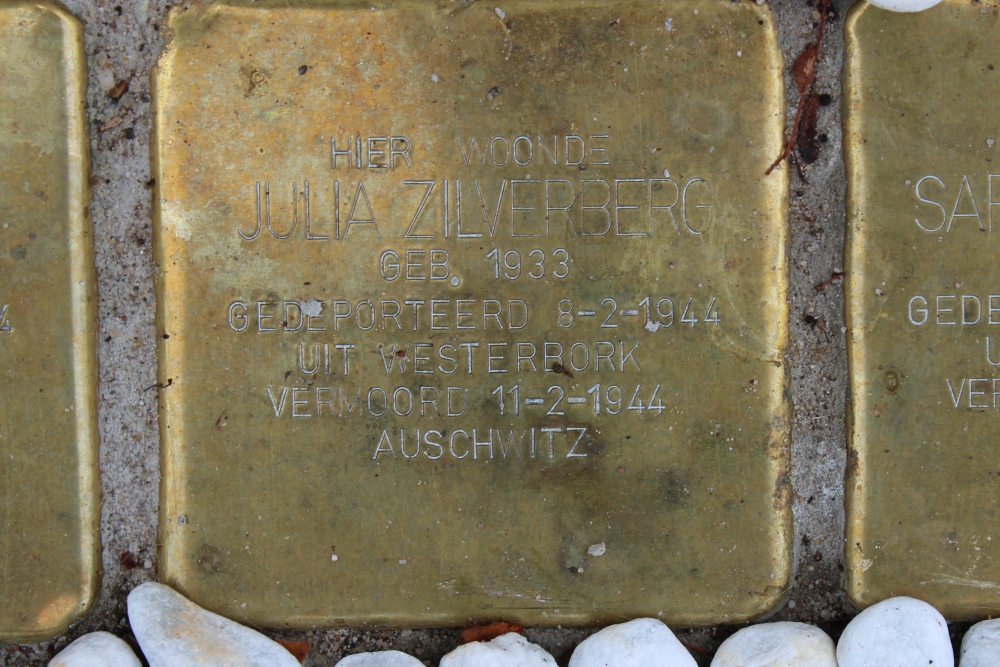 Stolpersteine Hamerstraat 106 #7