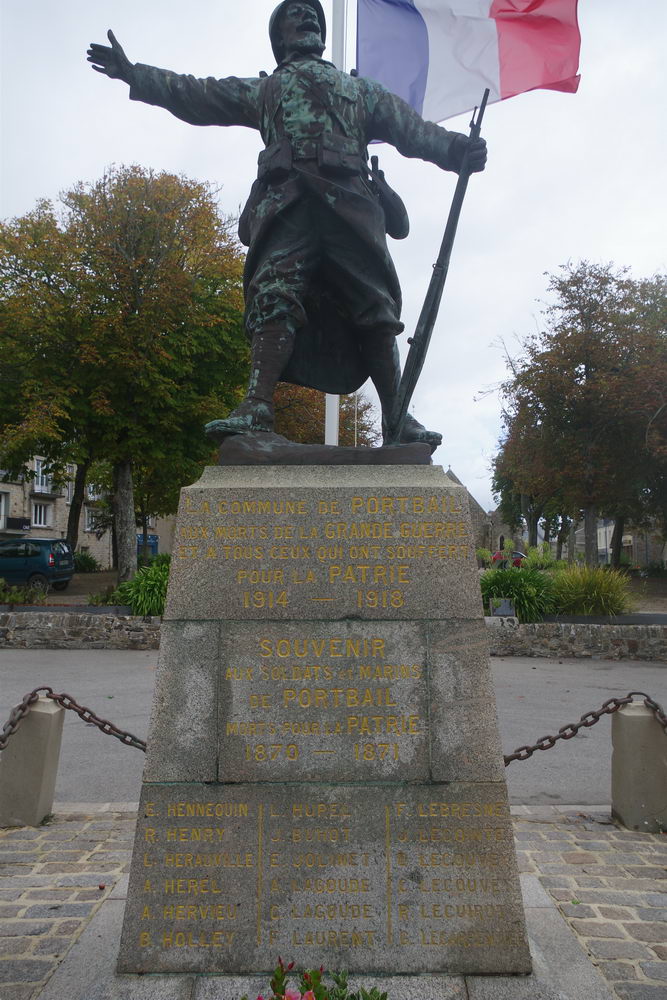 Oorlogsmonument Port-Bail-sur-Mer #2