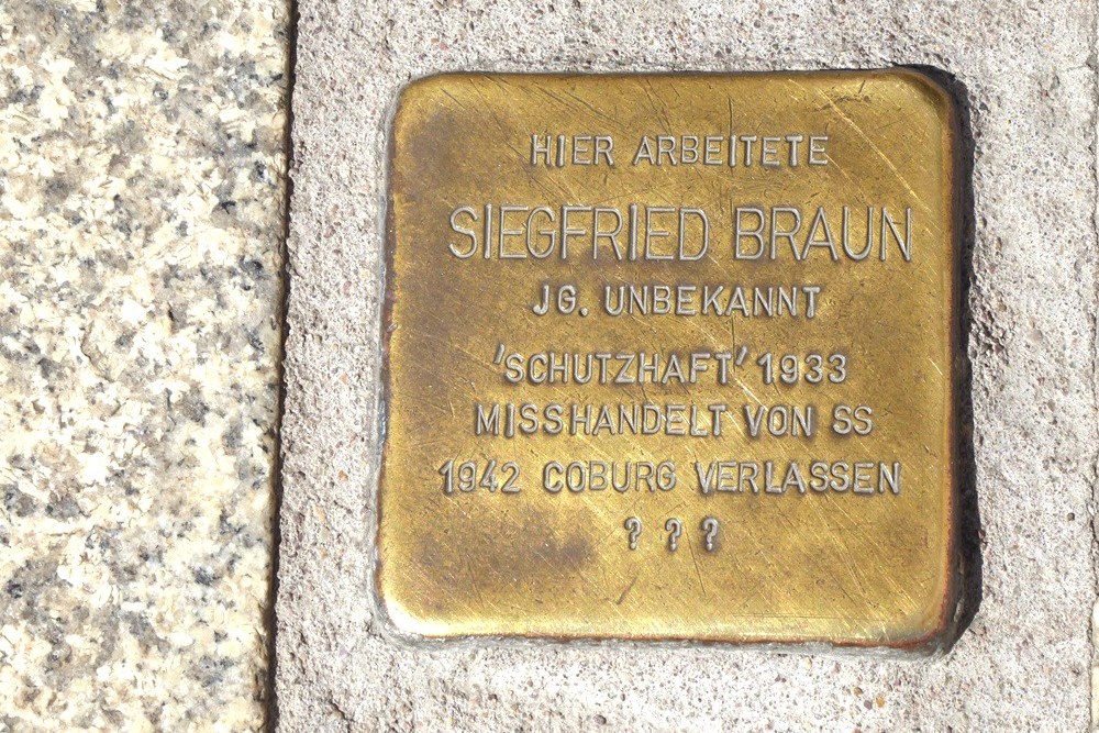 Stumbling Stone Spitalgasse 1 #1